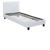 Image de lit julia - 90 x 190 cm - blanc
