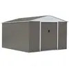Image de Abri de jardin métal Dallas - 15,16 m² - Taupe