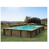 Image de Piscine bois en kit rectangle " Tampa 145 " - 7.20 x 4.20 x 1.44 m