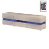 Image de meuble tv led vida' - 177 x 39 x 45 cm - blanc laqué