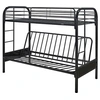 Image de Lit mezzanine "POLO" - 90 x 190 cm - Noir