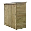 Image de Abri jardin bois adossable "Lipki " - 1.79 x 0.9 x 1.78/1.87 m - 1.61 m² - 12 mm - Avec plancher