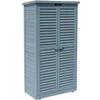 Image de armoire de jardin space - 87 x 46.5 x 160 cm - bleu ciel