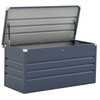 Image de Coffre de jardin métal Store - 680 L - 165 x 69 x 60 cm - Gris