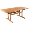 Image de Table de jardin "Osaka" - 180 x 90 cm - Bois naturel