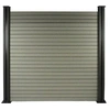 Image de Lot de 6 lames composite de clôture - L160 cm x l25.8cm x ép. 2cm - Gris