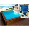 Image de Piscine bois rectangle " Toledo "- 3.00 x 2.00 x 0.71 m - Bâche à bulles 180 µ - Bâche hiver 280 g/m²