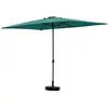 Image de Parasol jardin "Sol 2" - Rectangle - 2 x 3 m - Vert