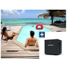 Image de Piscine bois " Cordoue " - 3.48 x 2.15 x 1.18 m + Pompe à chaleur 3.5 kw/h