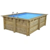 Image de Piscine bois rectangle " Caimans 120 " - 4.10 x 3.00 x 1.24 m
