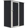 Image de Abris de Jardin métal "Vega II"- 1.35 m² -Gris