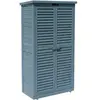 Image de Armoire de jardin Space - 87 x 46.5 x 160 cm - Bleu ciel