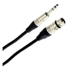 Image de Câble XLR Femelle 3b - Jack Mâle Stéréo 0.6m Elite Câble Micro