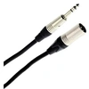 Image de Câble XLR Mâle 3b - Jack Mâle Stéréo 6m Elite Câble Micro