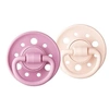 Image de 2 sucettes caoutchouc GAIA - Ronde - 0/6 mois - Jardin Botanique