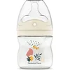 Image de Biberon anti-colique - - 150 ml - Tétine multi-perforée biomimétisme - +0 mois - Débit 1 - Rose