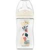 Image de Biberon anti-colique - - 270 ml - Tétine multi-perforée biomimétisme - +3 mois - Débit 2 - Rose