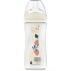 Image de Biberon anti-colique - - 330 ml - Tétine multi-perforée biomimétisme - +6 mois - Débit 3 - Rose