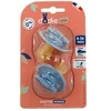 Image de Sucettes- Gaia Sucettes Rondes 6-36M X2 (Couleur : Bleu)