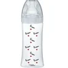 Image de Biberon anti-colique - - 330 ml - Tétine plate X Mathilde Cabanas - 0-6 mois - Débit 3 - Transparent