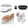 Image de Souris Blanche Sans fil Design Ultra Slim Plate Optique 2,4 GHZ Extra Fine