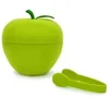 Image de Seau à glaçons pomme avec pince - Cécoa - Vert - Plastique