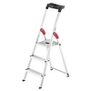 Image de Escabeau securise pliable en aluminium 3 marches ultra leger L60