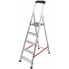 Image de Hailo Escabeau Alu Pro 8845-011 5 Étapes One Size