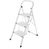 Image de Marche pied 3 marches pliable en acier inoxydable