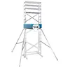 Image de Réhausse échafaudage roulant pour escalier 3,9m/5,9m en aluminium HobbyStep H6