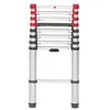 Image de Echelle telescopique pliable 9 echelons 2,6m/3,4m en aluminium Flexline