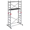 Image de Echafaudage pliable 4 en 1 multifonction 1,8m/3,8m en aluminium Combi First
