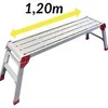 Image de Plateforme de travail 1m20 pliante en aluminium PL120