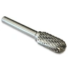 Image de fraise lime carbure de tungstene cylindrique bout arrondi -