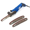 Image de ponceuse, lime electrique bande etroite + 10 bandes abrasives -