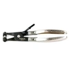 Image de pince a cremaillere pour collier de serrage auto serrant a ressort -
