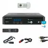 Image de Pack Récepteur TV Satellite HD + carte Fransat + Câble HDMI + Câble 12V + Déport IR + LNB Single