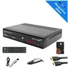 Image de récepteur satellite hd + carte tntsat v6 + câble hdmi + câble 12v + déport ir
