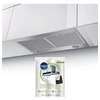 Image de Groupe filtrant aspirant inox Largeur 55cm 4 vitesses Débit d'air 740m3/h