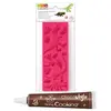 Image de Moule pâte à sucre Dinosaures + 1 Stylo chocolat -