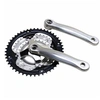 Image de Pedalier vtt 7-8v. alu argent 170mm 48-38-28 (boitier 118mm)