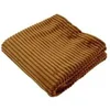 Image de Couverture boudoir - - Caramel - 75 x 100 cm - Velours côtelé, douce et chaude