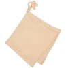 Image de Doudou lange attache tétine - Jeanne - biscuit