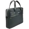 Image de Sacoche Ordinateur Portable 11-14", Sac à Bandoulière, Sac de Travail/Voyage/Affaires, Matière Déperlante, Compatible Macbook Air/Pro 13", Noir