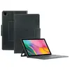 Image de Coque de Protection pour Samsung Galaxy Tab A8 10.5" (SM-X200/SM-X205), Etui Antichoc avec Clavier Bluetooth Français, Housse Clavier AZERTY, Noir