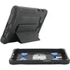 Image de PROTECH - Coque de protection pour tablette - fabriqué en France, renforcé, avec béquille + dragonne rotative à 360 ° - noir - pour Samsung Galaxy