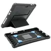 Image de PROTECH - Coque de protection pour tablette - avec béquille et dragonne, renforcé - noir - pour Apple 10.2-inch iPad Wi-Fi, Wi-Fi + Cellular