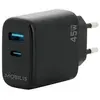 Image de Chargeur Secteur 45W GaN 1 port USB-A & 1 port USB-C, Adaptateur Quick Charge Mural Rapide pour PC, Tablette & Smartphone
