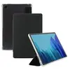 Image de EDGE - Etui à rabat pour tablette - avec folio et coins renforcés - noir, transparent - pour Samsung Galaxy Tab A9+
