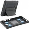 Image de PROTECH - Coque de protection pour tablette - renforcée, avec béquille + dragonne rotative à 360° - 30 % de matériaux recyclés, TFP 4.0 - noir - pour
